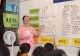 河南省妇女儿童发展中心主办职业探索营,光山县槐店村留守儿童绘制特质星河图解锁成长新方向
