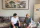 信阳技师学院开展“七一”走访慰问老党员活动