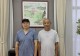罗山县文化馆赴庙仙乡林道静展厅赠送装裱书法作品
